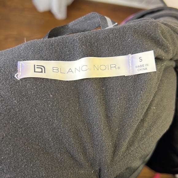 Blanc Noir: Silk like Purple puffy vest - Picture 9 of 9